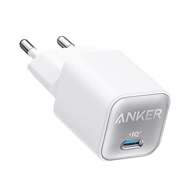 Anker 511 Nano III 30W GaN USB-C White Charger