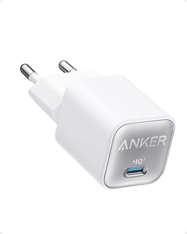 Anker 511 Nano III 30W GaN USB-C White Charger