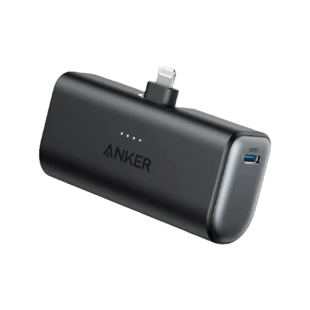 Anker 621 Power Bank 5,000 mAh Built-In Lightning 12W Black