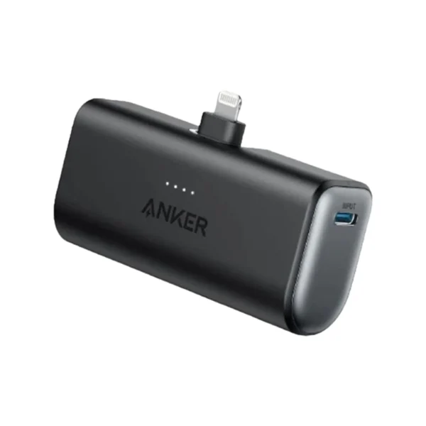 Anker 621 Power Bank 5,000 mAh Built-In Lightning 12W Black